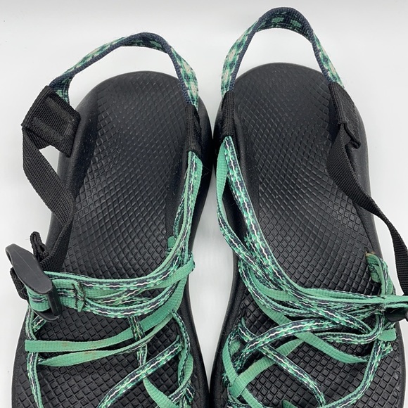 CHACO ZX/3 Classic Sandals Chuckwalla Aqua Size 8 - Picture 3 of 9
